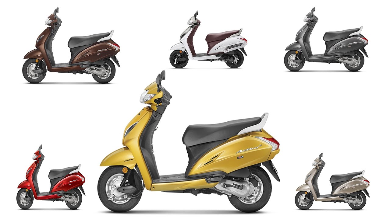 Honda Activa 5G New Colours 2020