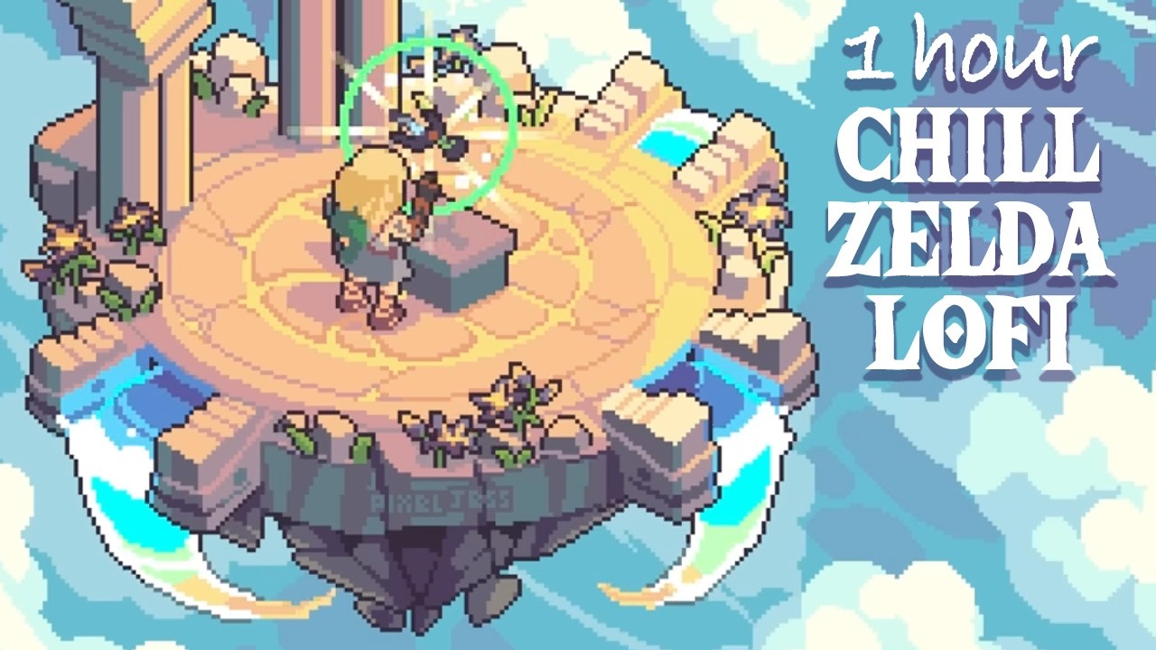 Zelda Lofi & Chill ☁️ Relaxing Beats from Tears of the Kingdom & Ocarina of Time