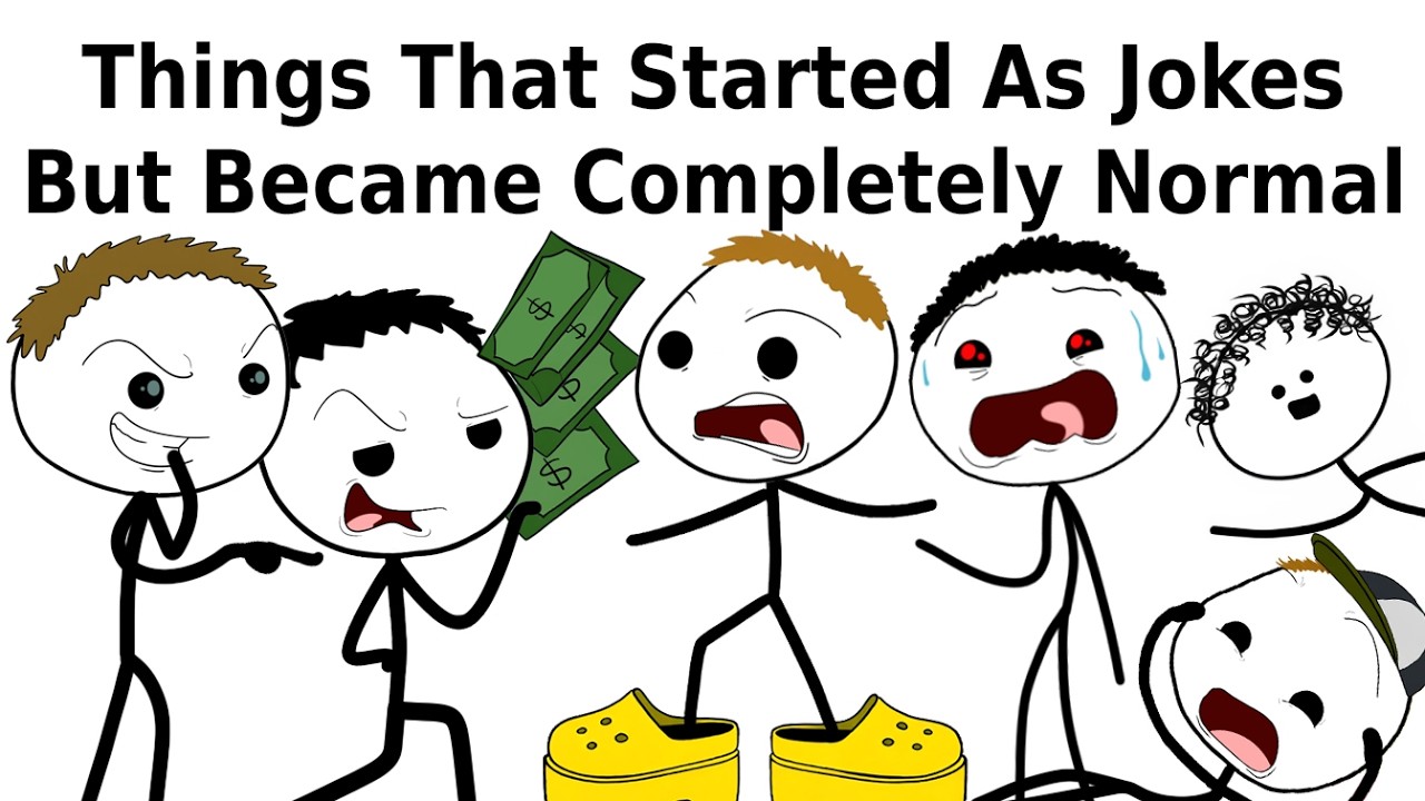 Things That Started As Jokes But Became Completely Normal