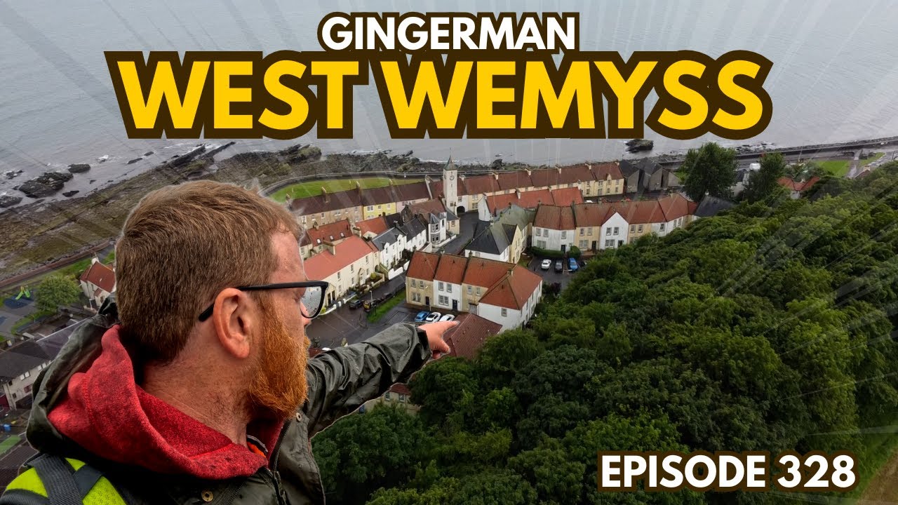 🎥 Episode 328 – Stormy Skies Over West Wemyss: A Coastal Wander with Thunder & Rain ⛈️🌊