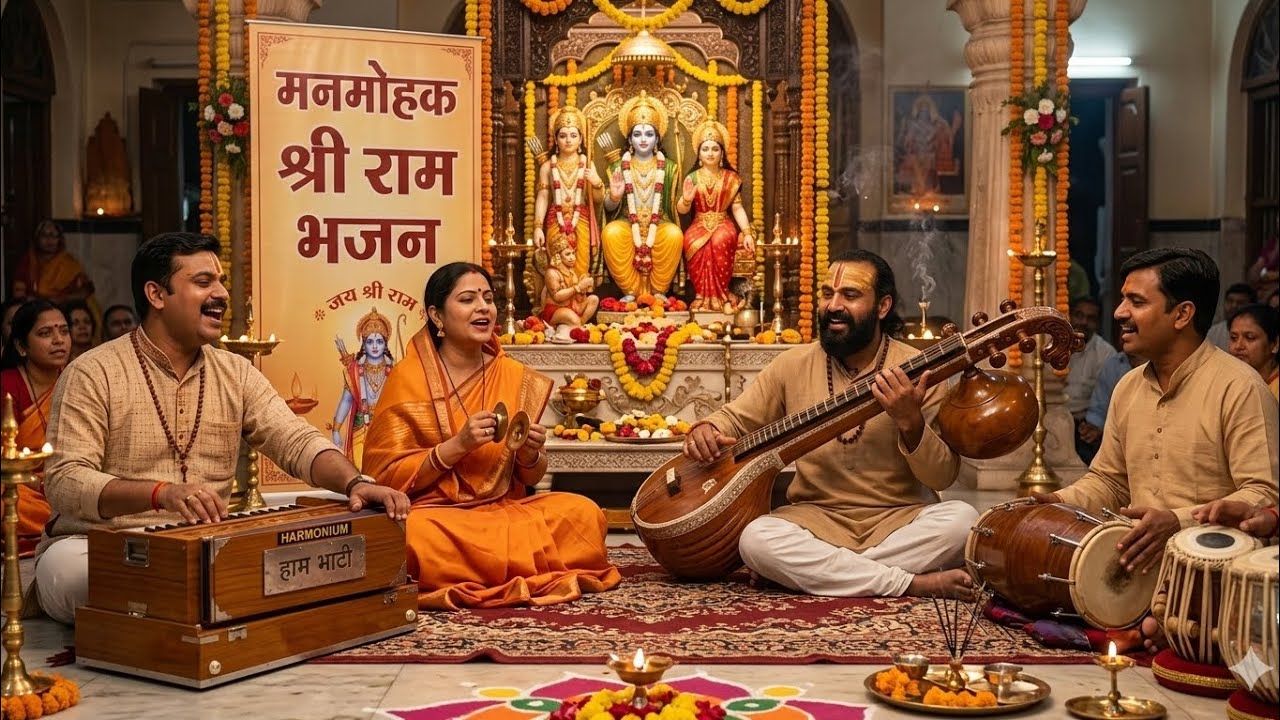 भगवान श्री राम का मनमोहक देसी भजन🙏 #bhajan #bhakti #shrirambhajan 