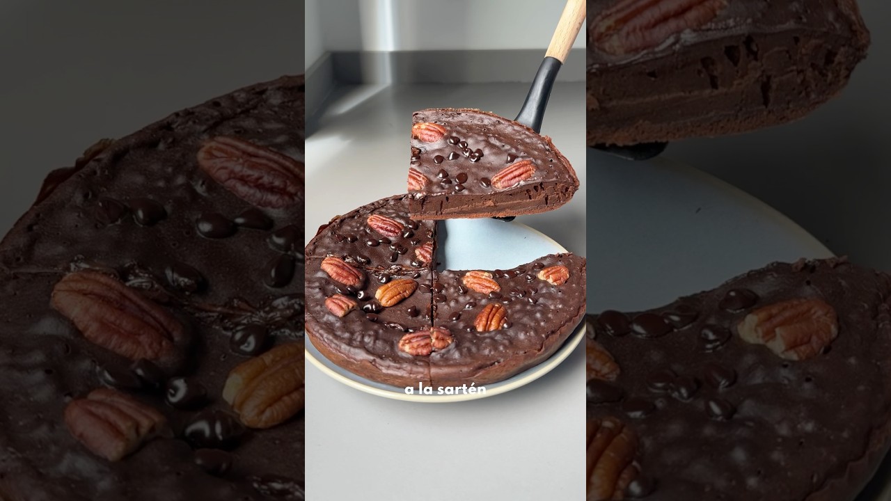 BROWNIE A LA SART&Eacute;N EXPRESS 🤤 #postresaludable