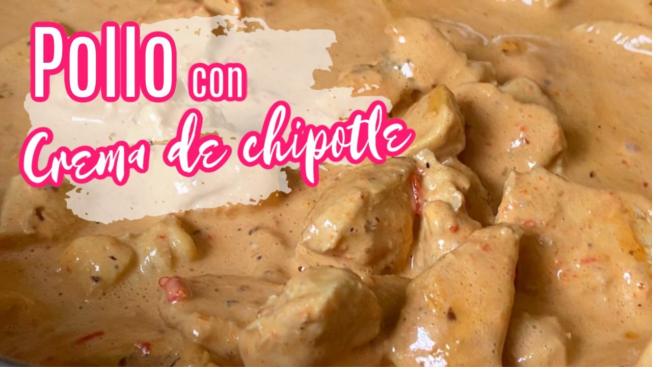 POLLO EN CREMA DE CHIPOTLE | ALE DE NAVA