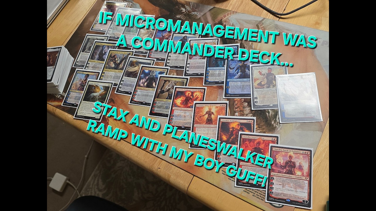 COMMODORE GUFF PRECON UPGRADE - SUPER FRIENDS DOING SUPER STUFF COMMANDER DECK