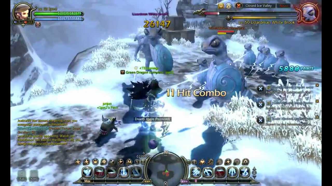 (DNSEA) Moonlord Level 50 Solo Closed Ice Valley Run Abyss