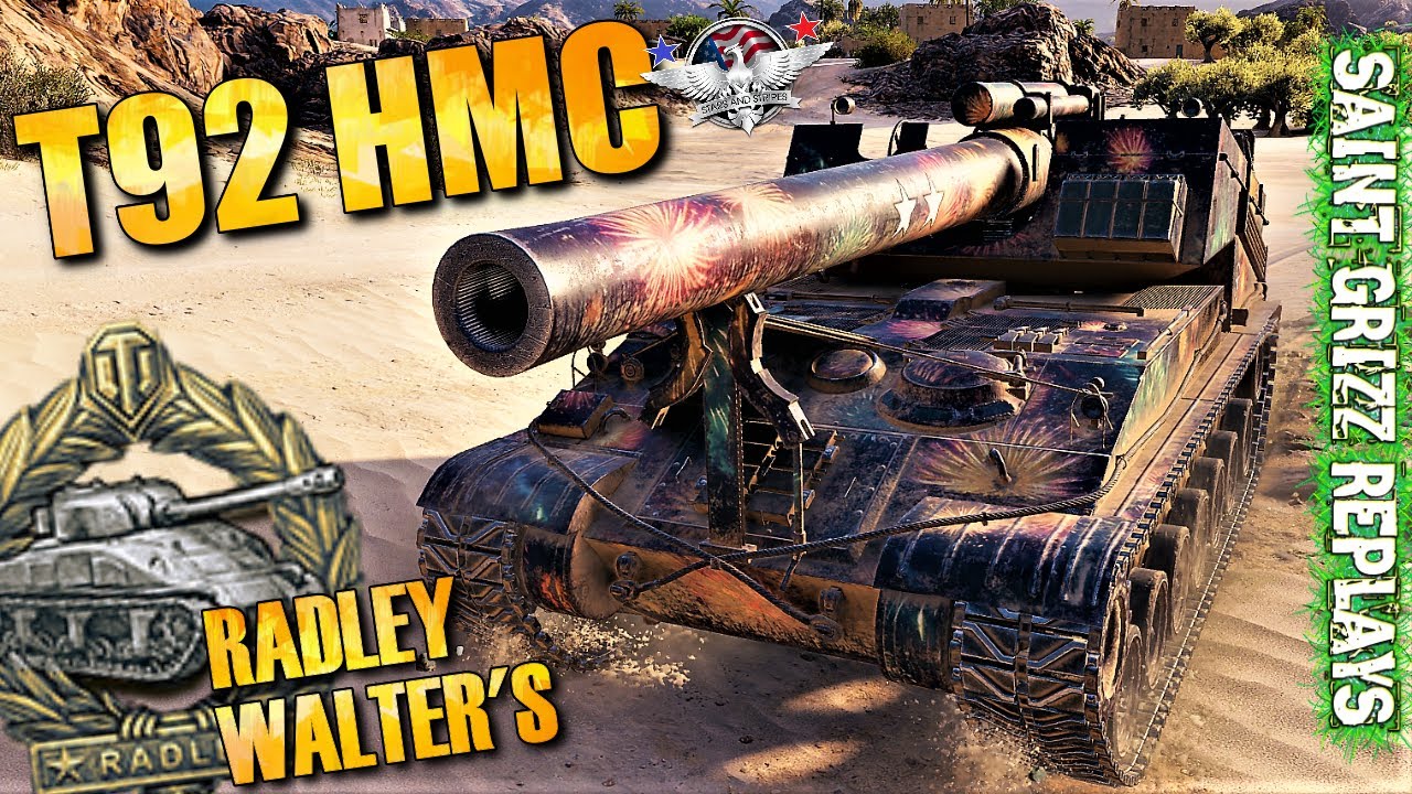 WoT T92 HMC Gameplay &diams; 9 Frags Masterclass &diams; SPG Arty Review