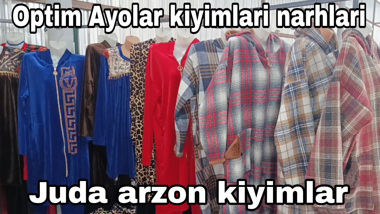 Qo&lsquo;qon Styanka Optim joyidan ayolar kiyim narhlari