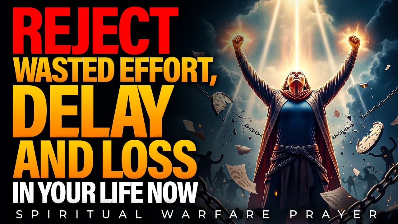 Reject Wasted Effort, Delay and Loss | Warfare Prayer for Divine Turnaround