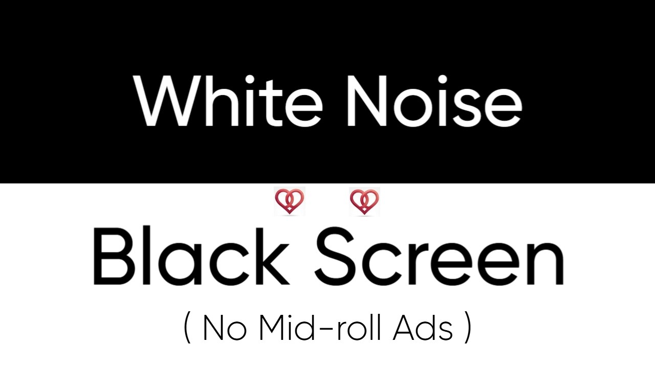 Black Screen | White Noise | 12 Hours of Calming Ambience for Deep Rest and Focus (No Mid-roll Ads)