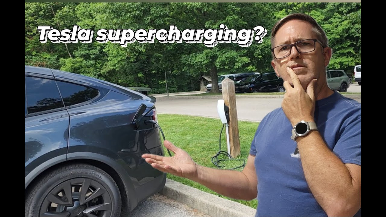 Tesla Model X camping and road trip to rural Indiana