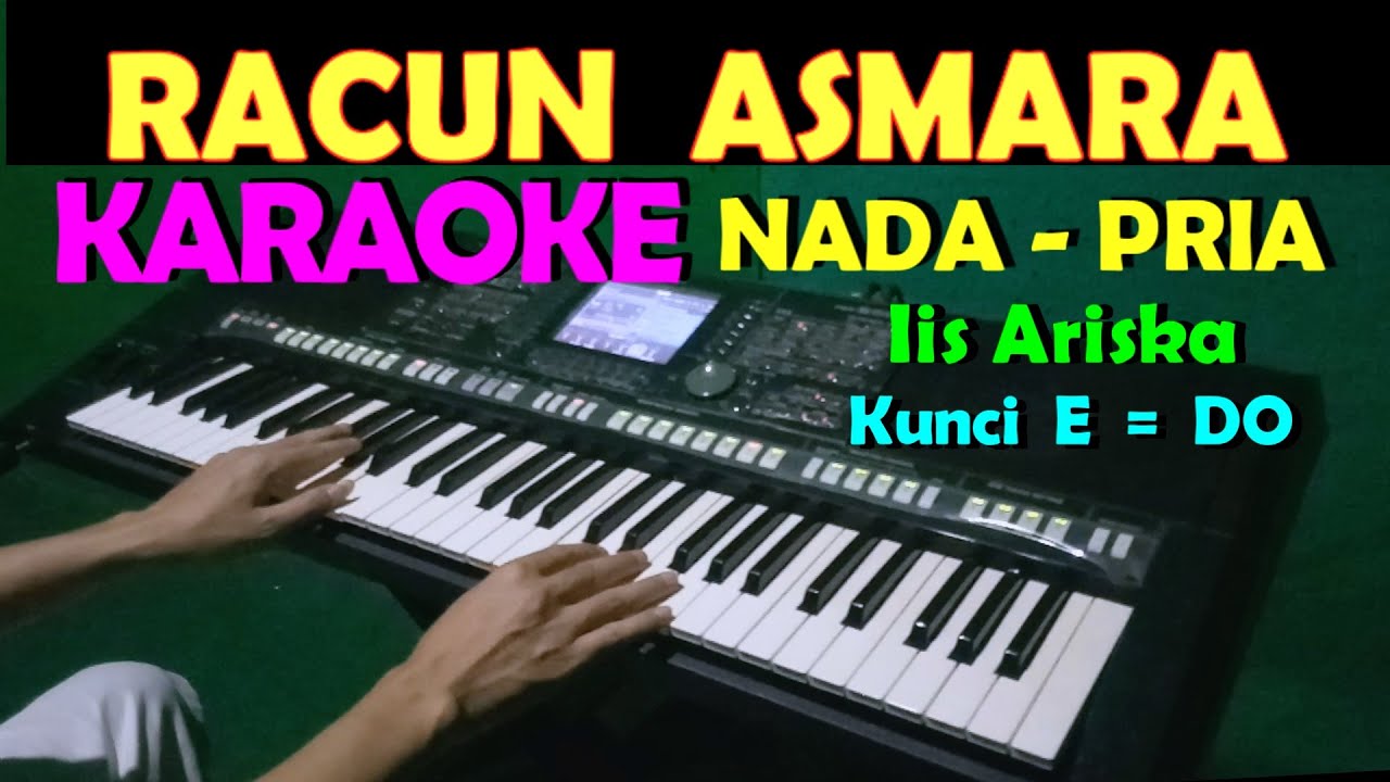 RACUN ASMARA - Iis Ariska | KARAOKE NADA COWOK/PRIA