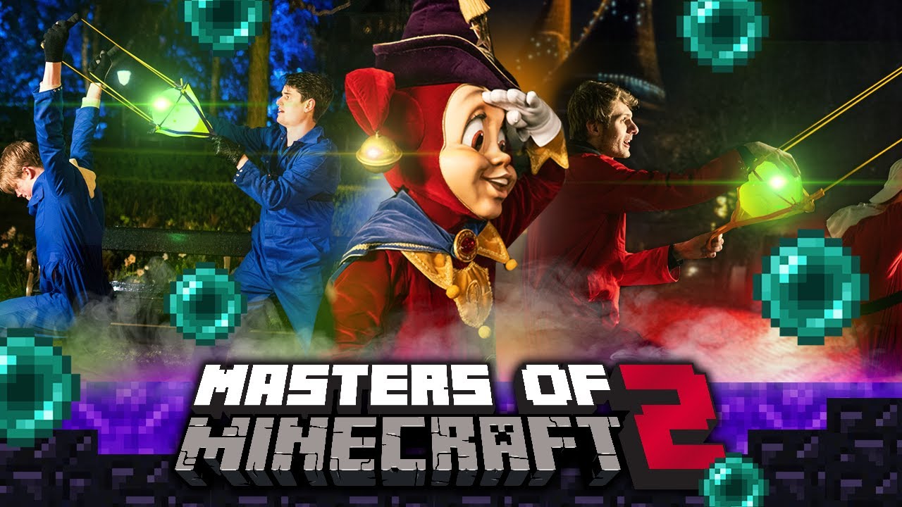ENDER PEARL RACE in de HELE EFTELING | MASTERS OF MINECRAFT 2 | Efteling Junior