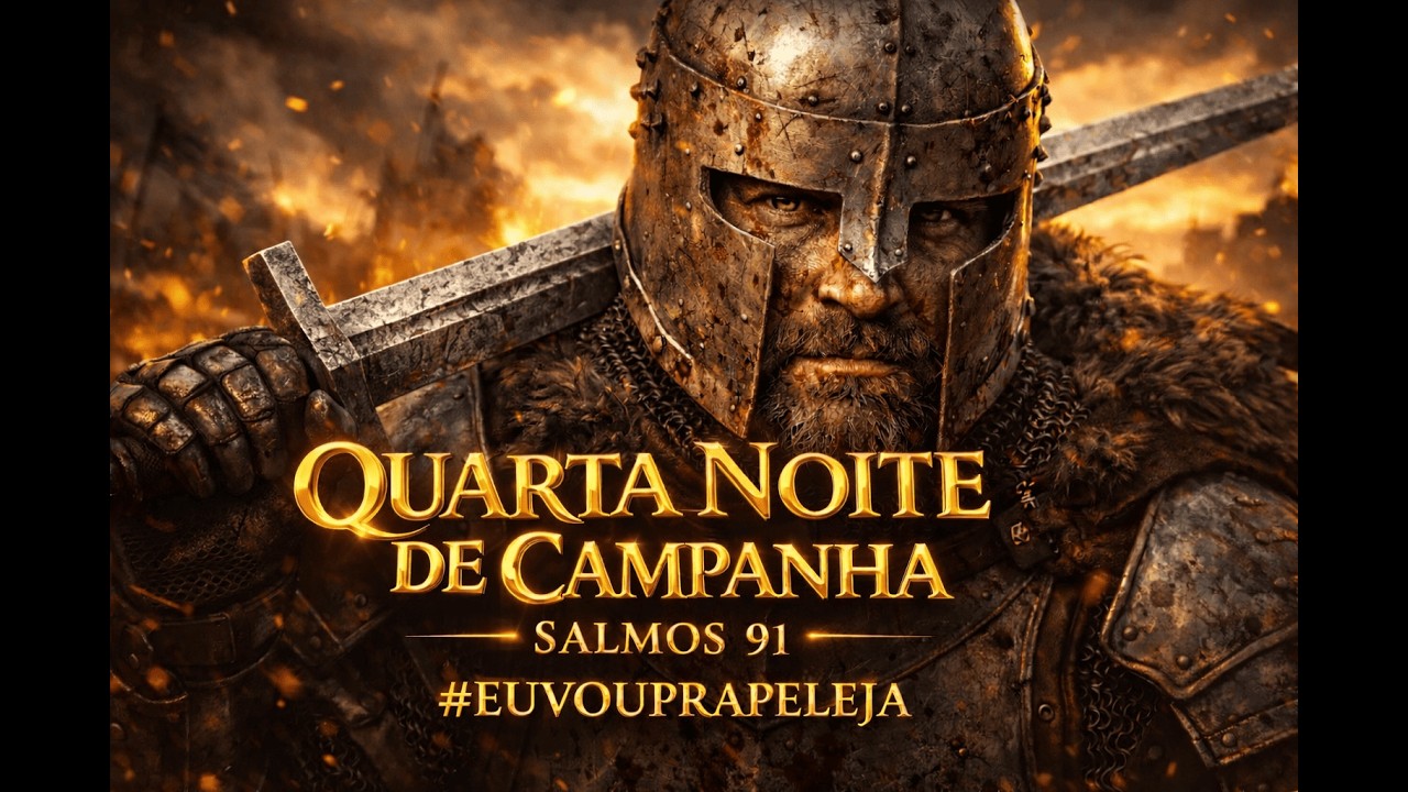 QUARTA NOITE DE CAMPANHA | SALMOS 91 – ORAÇÃO DE PROTEÇÃO E GUERRA ESPIRITUAL