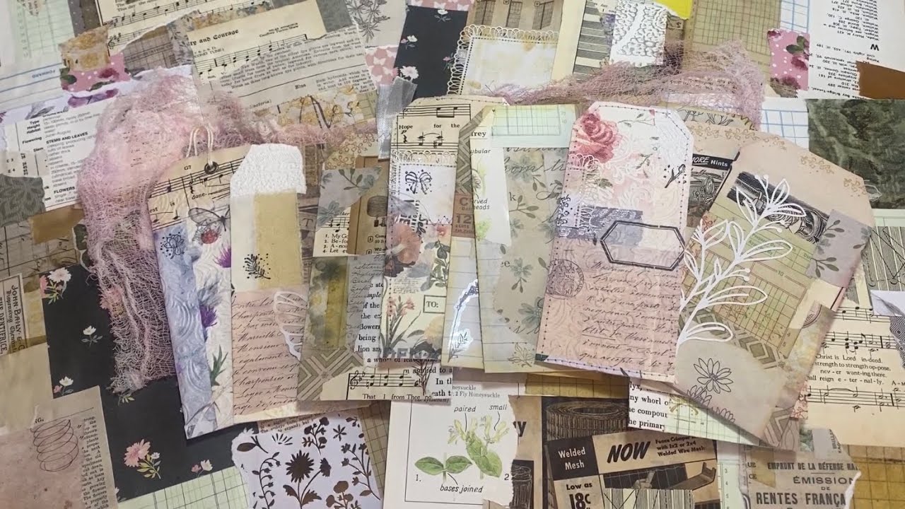 collage masterboard tags