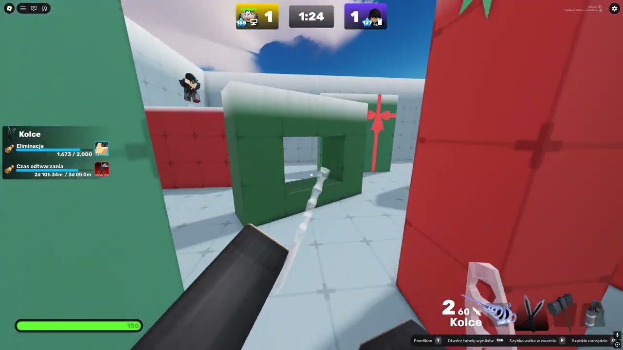 Gram w Rivals na Roblox ( losowe bronie )