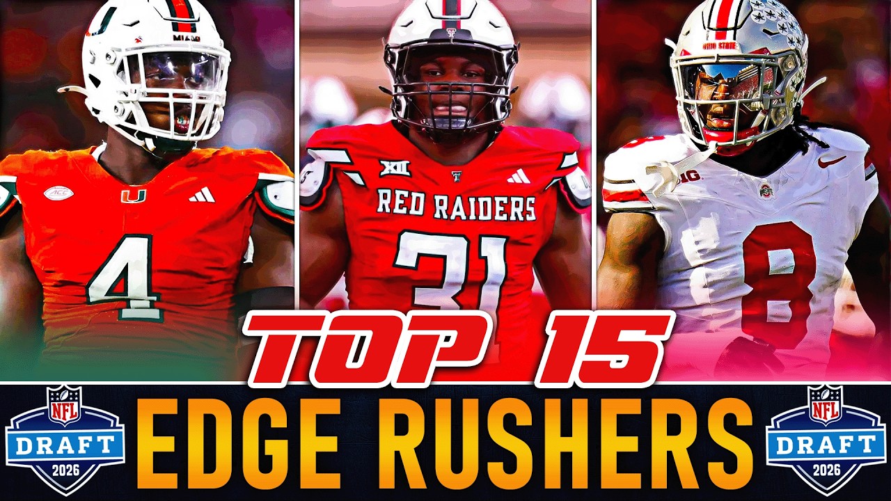2026 NFL Draft Edge Rusher Rankings | SUPER DEEP CLASS