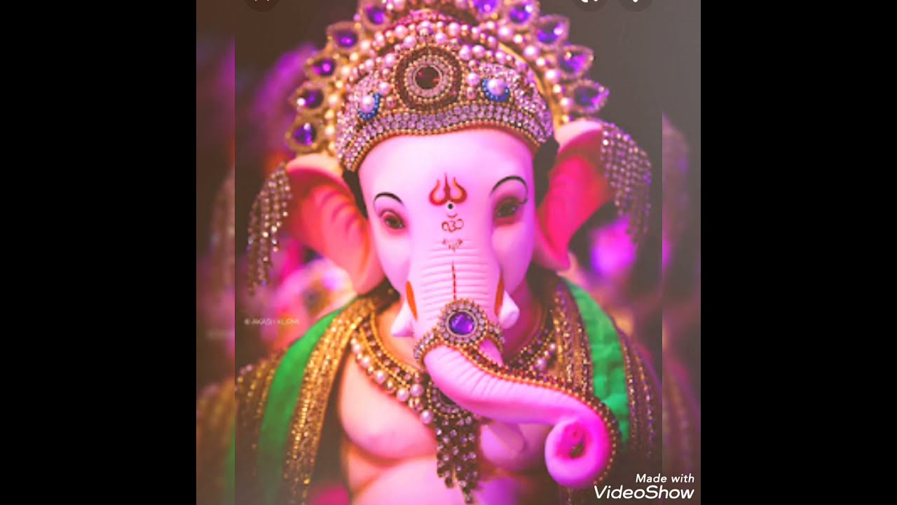 Ganesh chathurthi pooja backdrop| Pooja backdrop set up by SVS Dream Creations