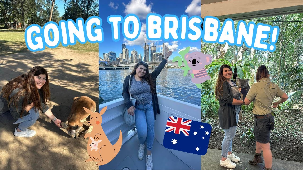 Seeing a Koala for the First time! | Brisbane, Australia | Lone Pine Koala Sanctuary 🐨 🦘