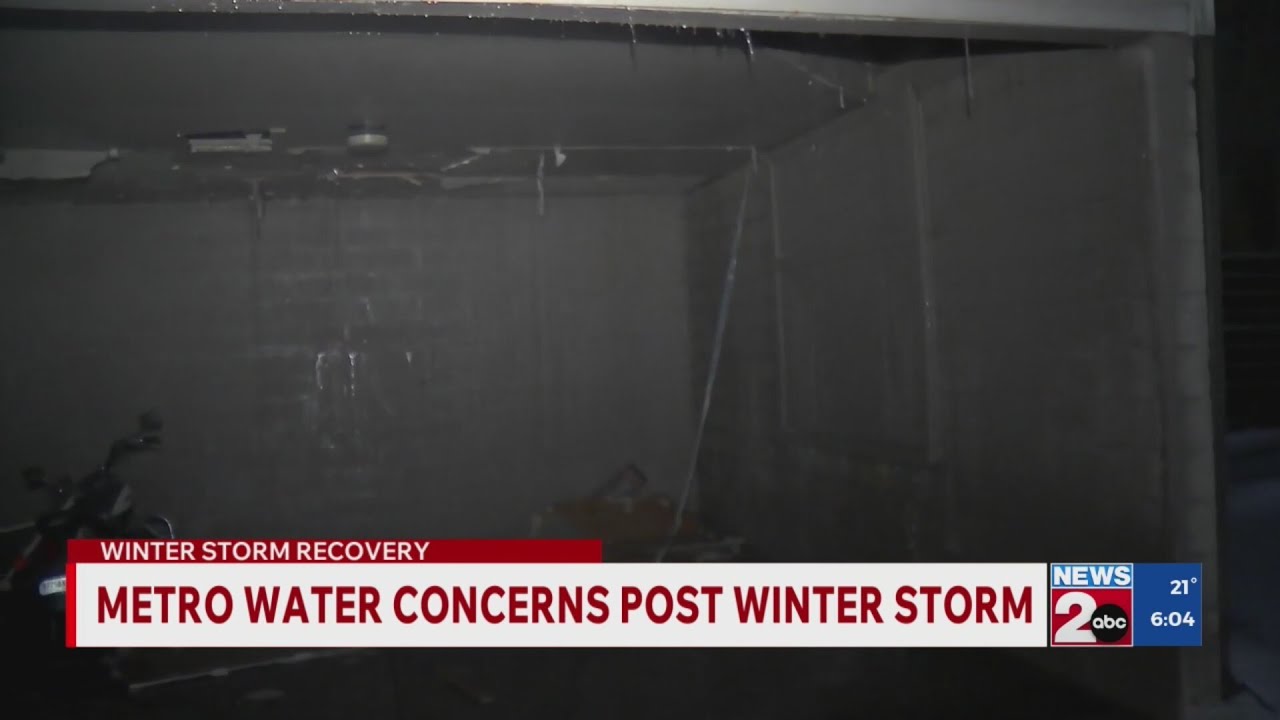 Metro water concerns following winter storm