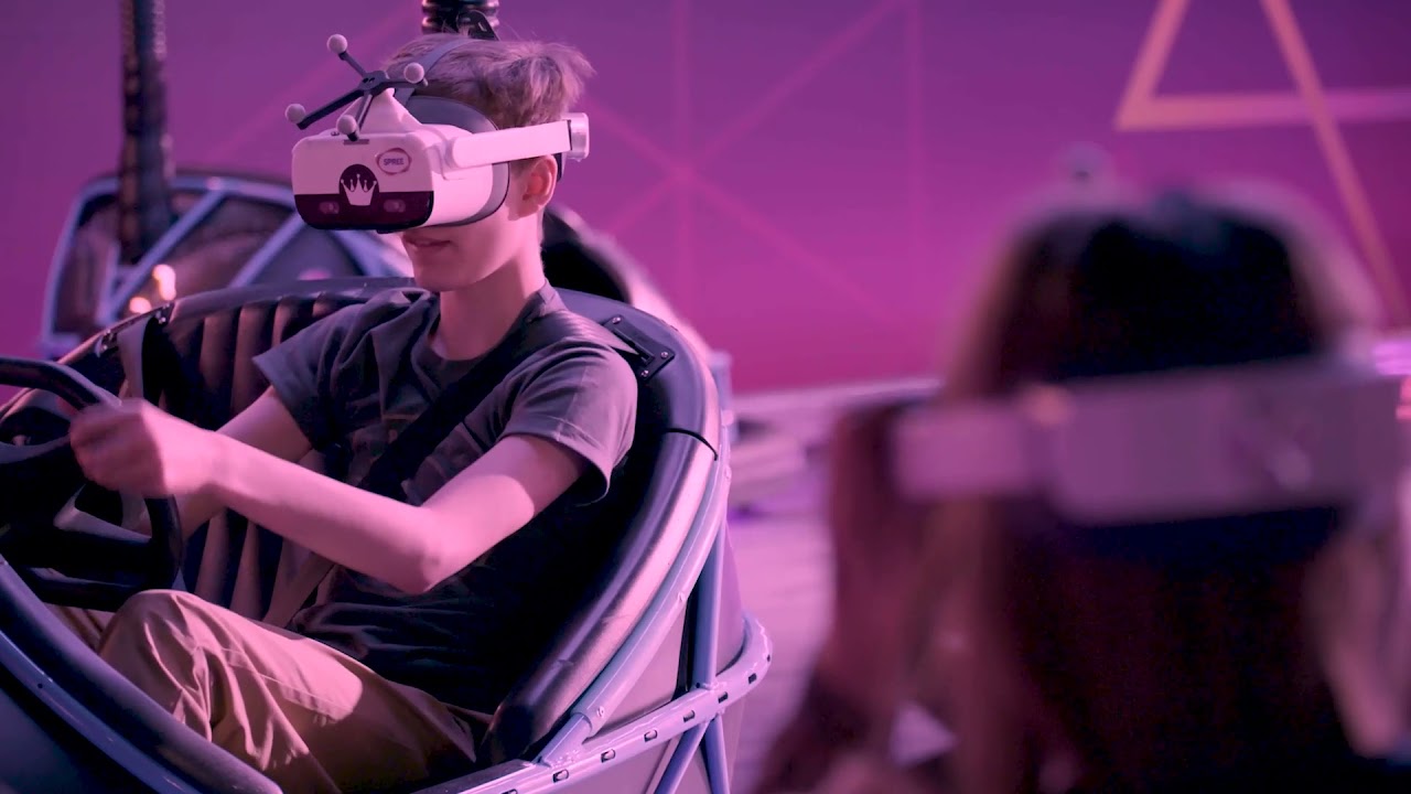 SPREE Interactive and I.E Park present VR Bumper Cars - Cyber Blaster