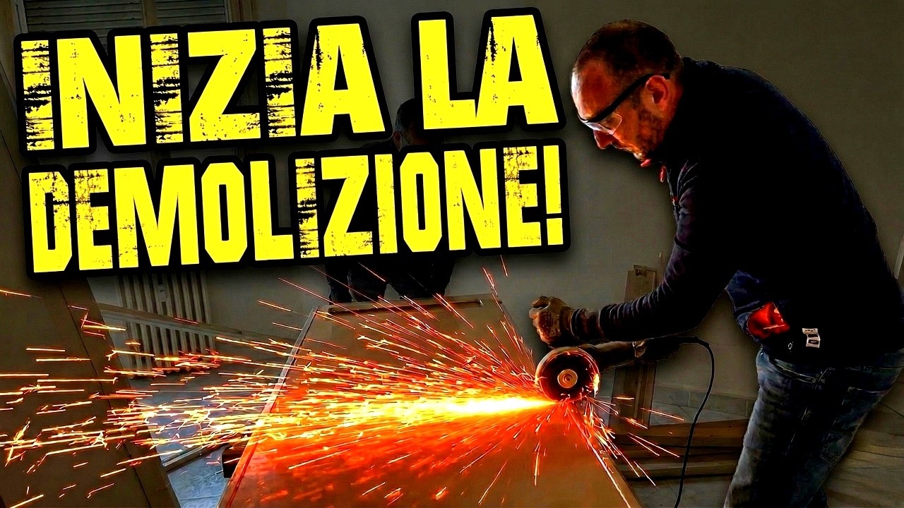 Primo giorno di demolizione… e iniziano subito i PROBLEMI