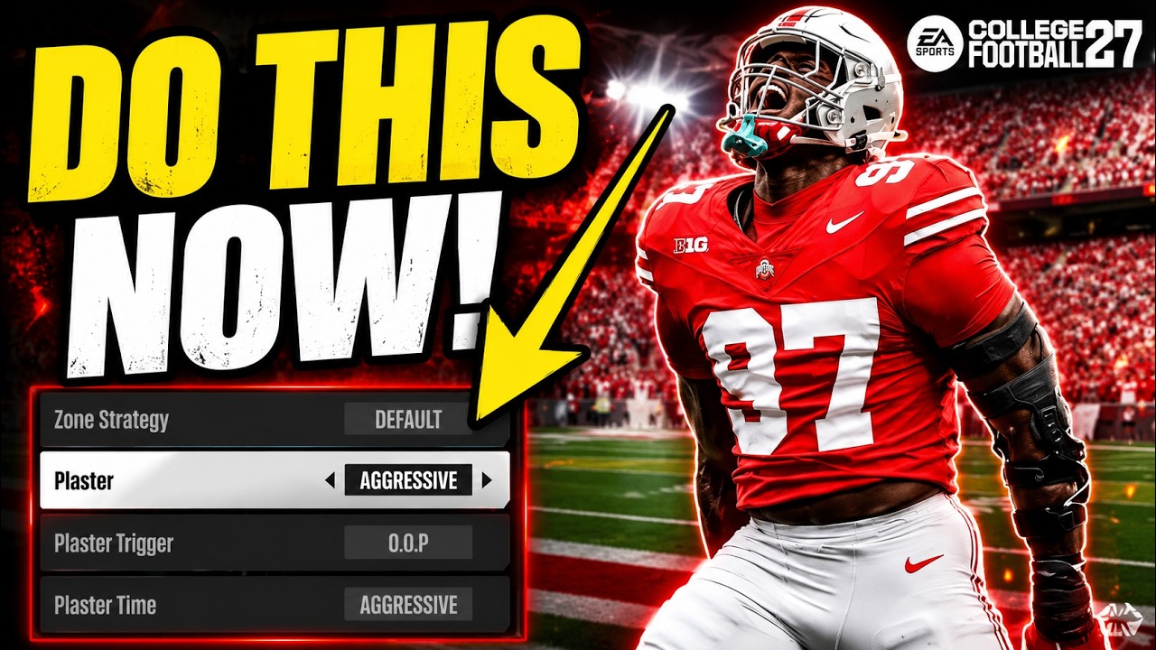 Best Coaching Adjustments To Use In CFB 27!