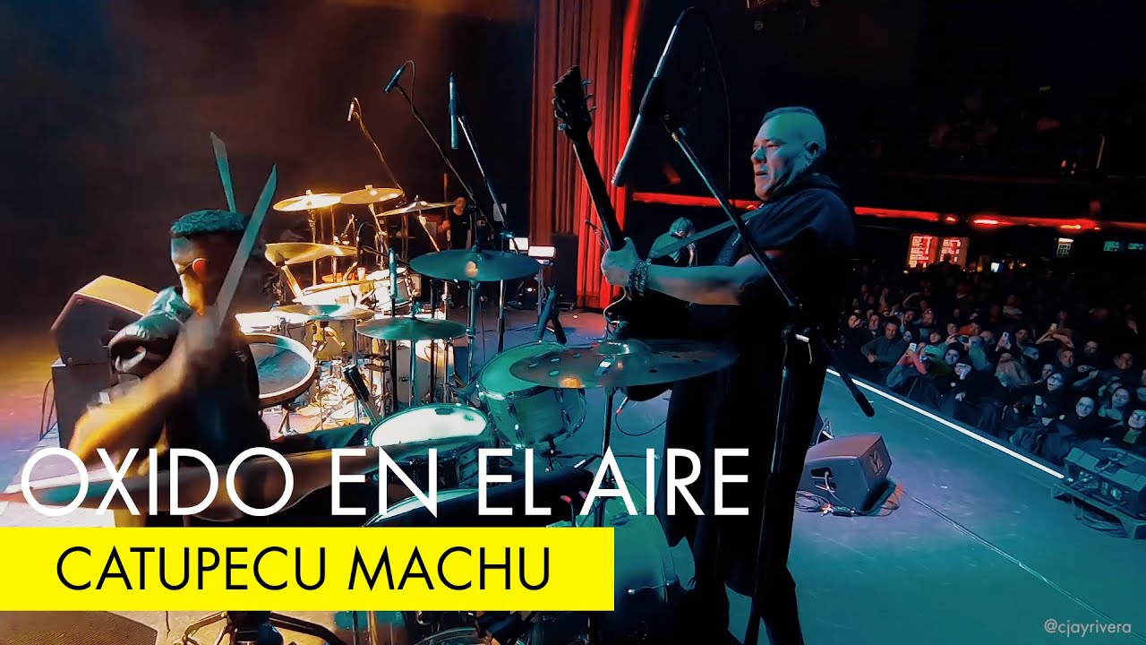 Catupecu Machu - Oxido en el aire (en vivo VORTERIX JUN 2022)