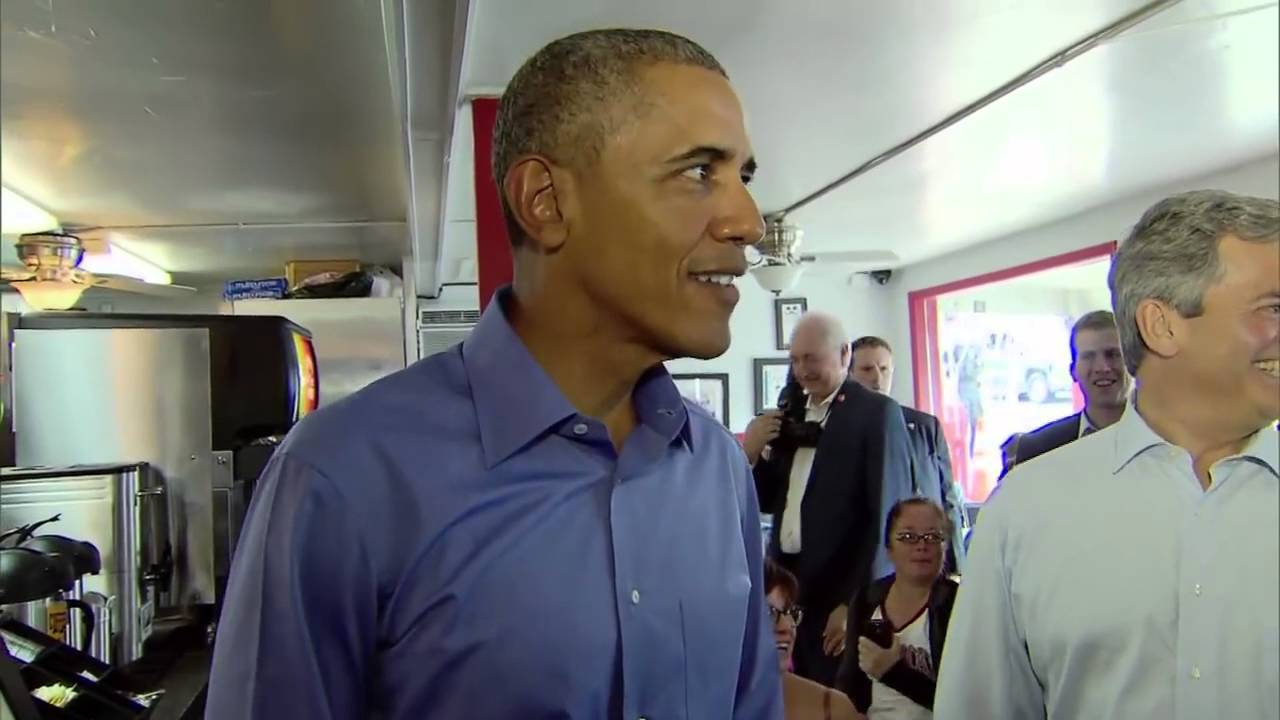 President Obama Visits Torchy's Tacos - Austin, TX - SXSW 2016