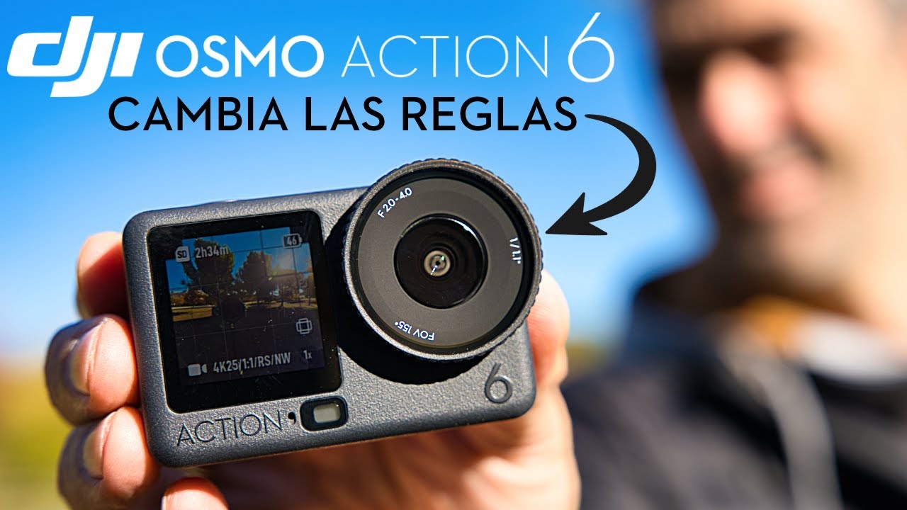 DJI OSMO ACTION 6 - 🔥Estas 2 NOVEDADES lo CAMBIAN TODO🔥 | Review A FONDO en Español