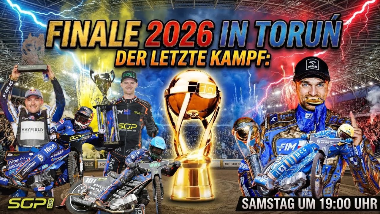 Gro&szlig;es Finale in Tor&uacute;n zum Speedway GP 2026 | Letztes Spannende Rennen mit WM Entscheidung!!! 
