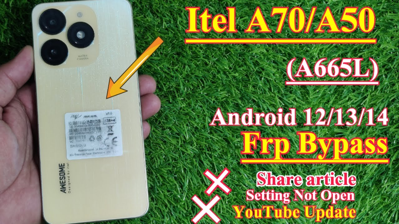 Itel A50 Frp Unlock Share Article Not Working | Itel A70/A50 google Account unlock |#A70FrpRemove