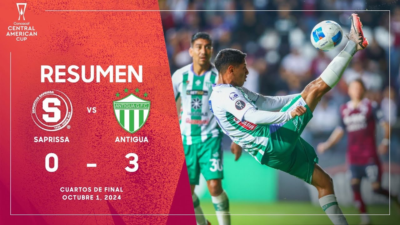 Saprissa vs Antigua | Copa Centroamericana 2024 | Cuartos de Final