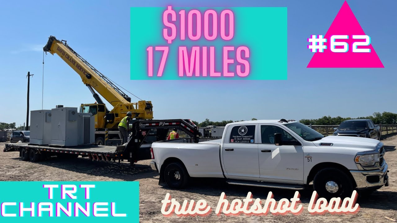 Landing a new Direct Customer. $1000 for 18 miles! Real Hotshot Trucking. #hotshot