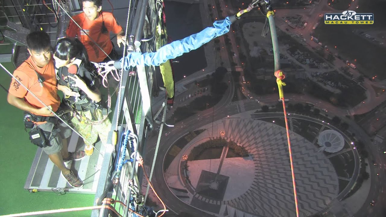 Skyjump @ Macau Tower