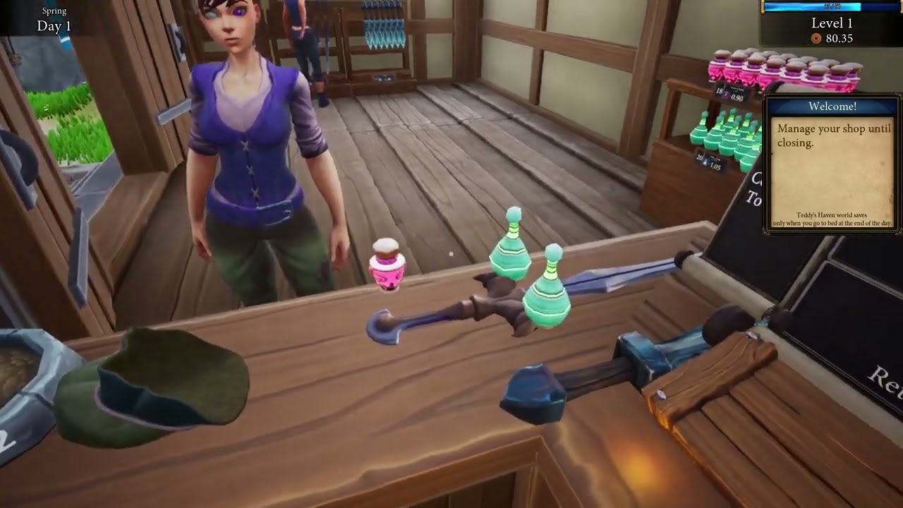 Teddy's Haven Fantasy Shop Simulator