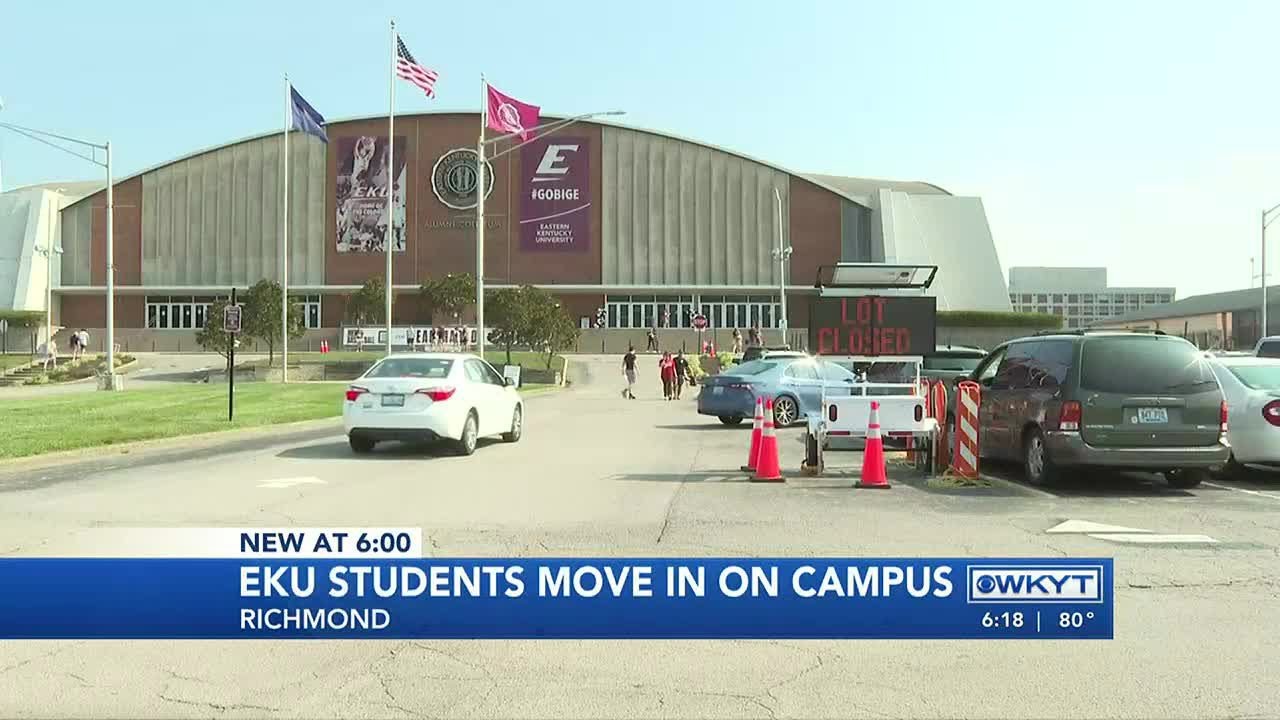 WATCH | EKU moves in one of the largest classes in school history
