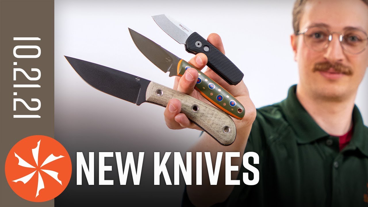 New Knives for the Week of October 21st, 2021 Just In at KnifeCenter.com