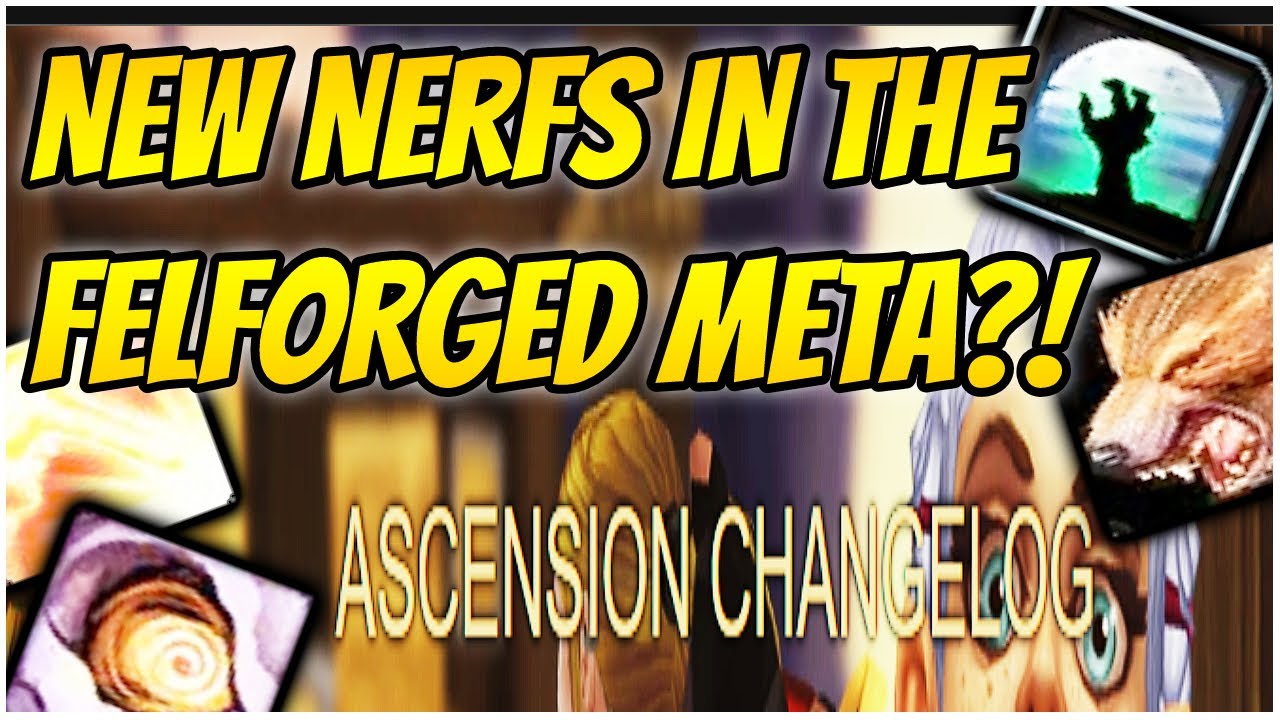 MAJOR NERFS to the Felforged Meta!! GIVEAWAY RESULTS INSIDE! | Project Ascension League 2