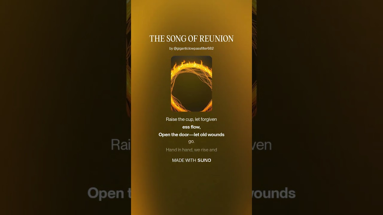 THE SONG OF REUNION