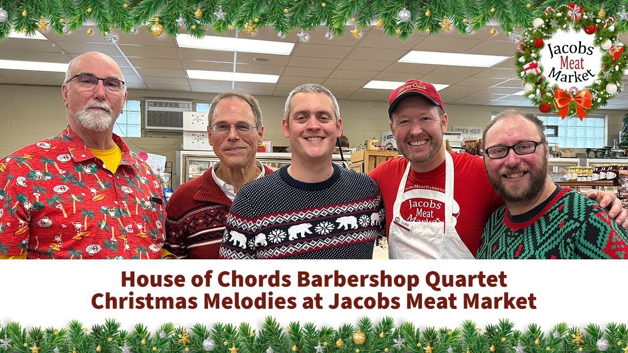 Barbershop Quartet Christmas Melodies - LIVE!