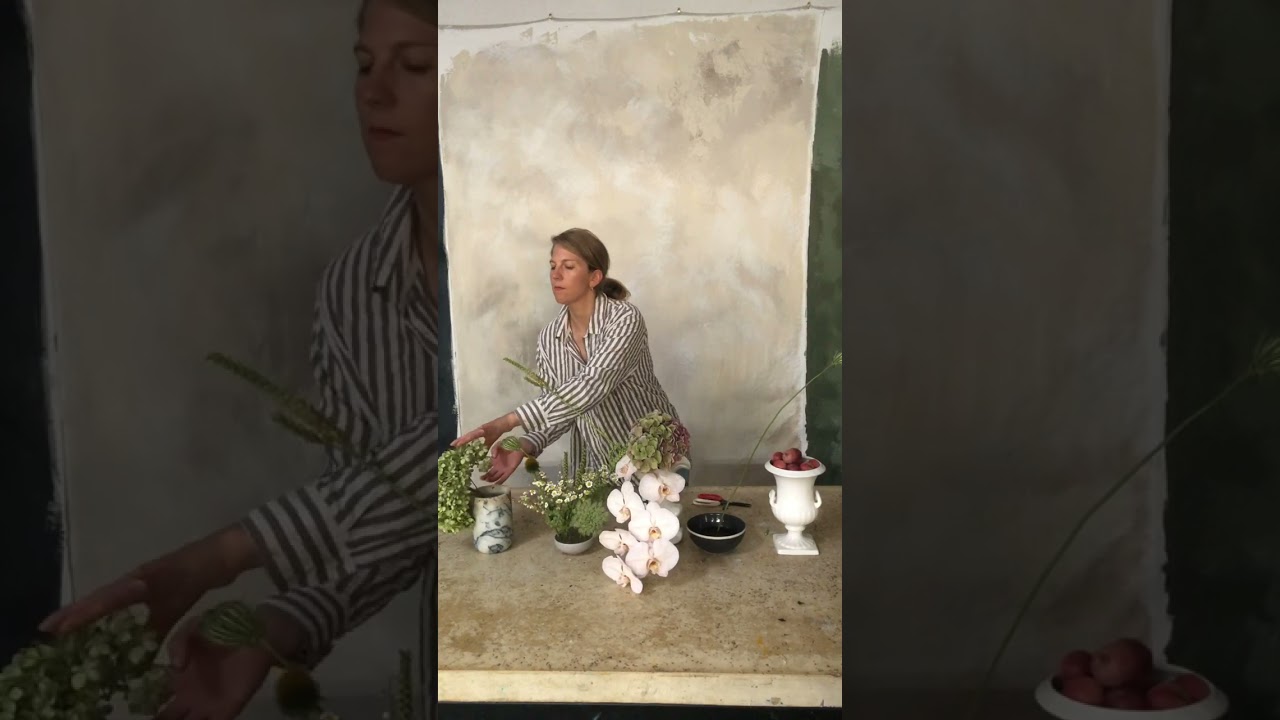 Floral Table-scape at Home | Dinner Party Table Styling with Flowers & Fruit | Austin Bloom