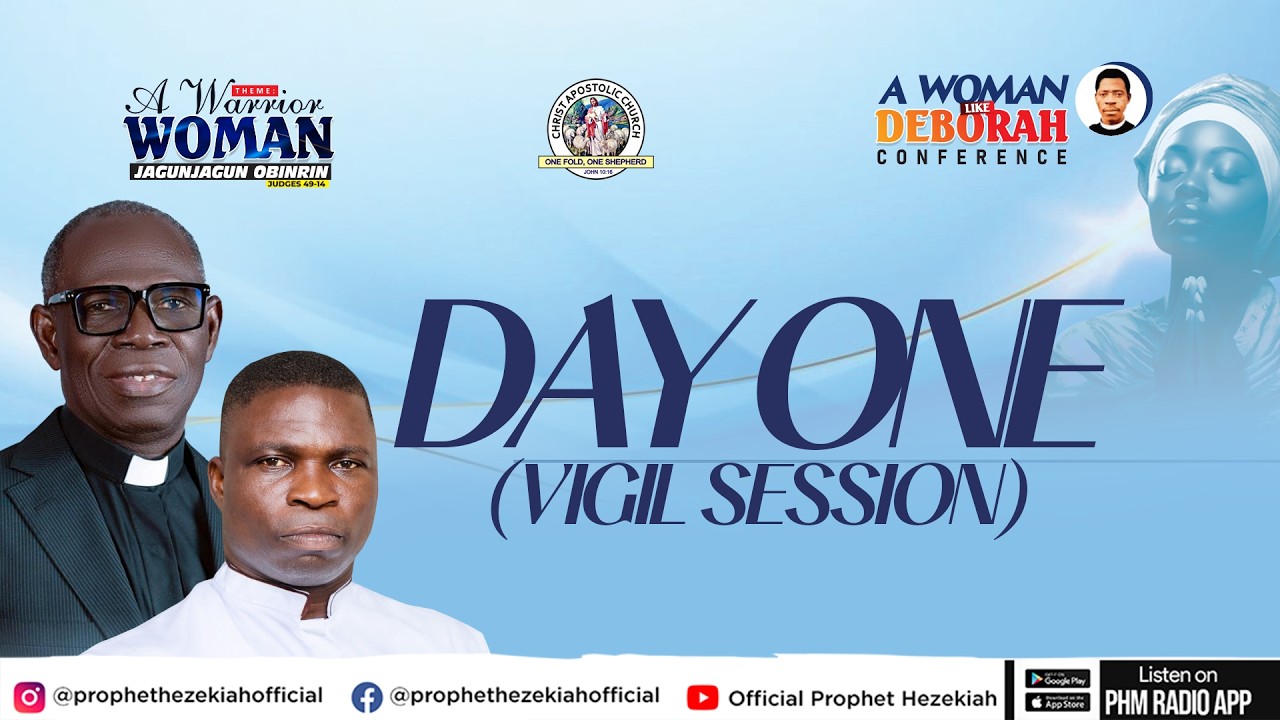 A WOMAN LIKE DEBORAH CONFERENCE 2026 || DAY ONE || VIGIL SESSION || PHMEDIA LIVE BROADCAST