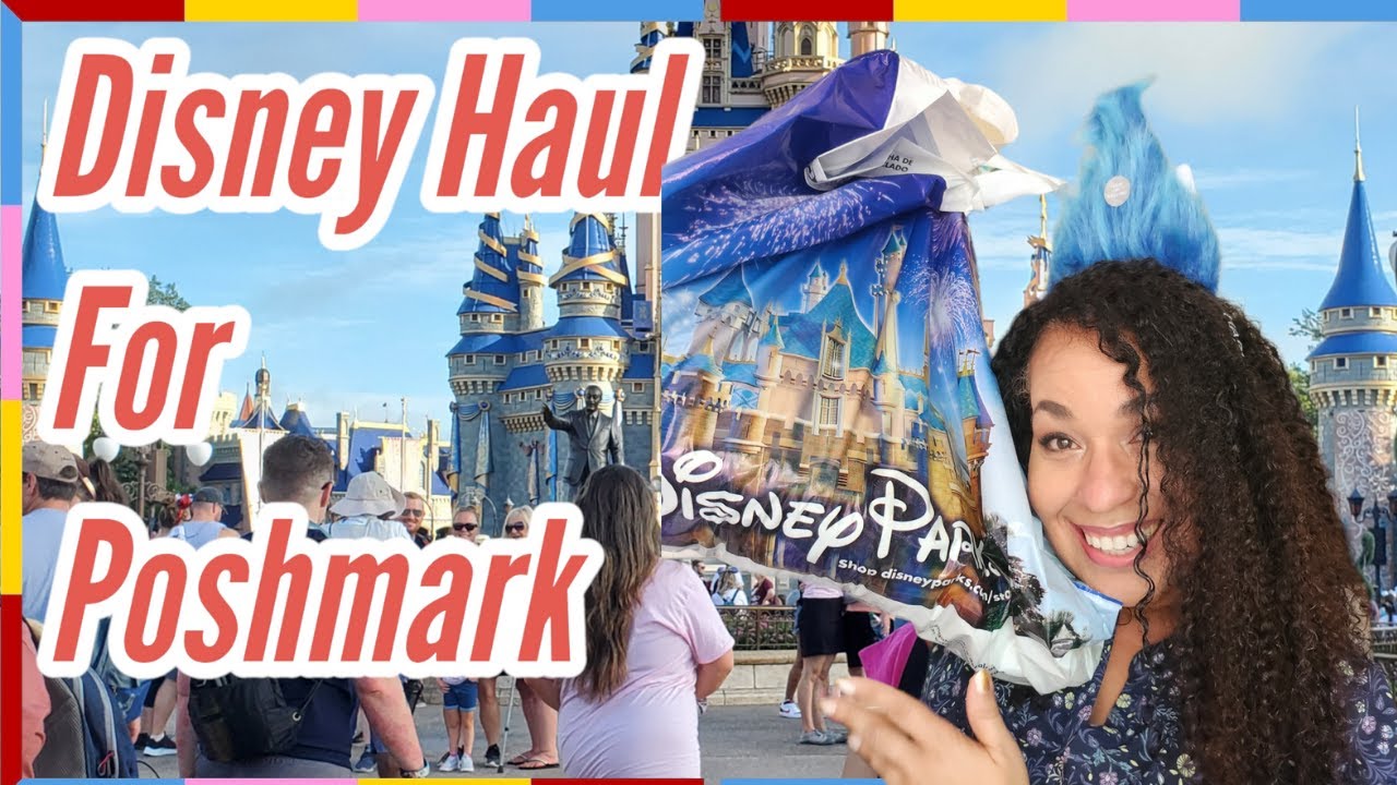 HUGE Disney Parks Haul to Resell on Poshmark - Make Money Online and Disney Chat