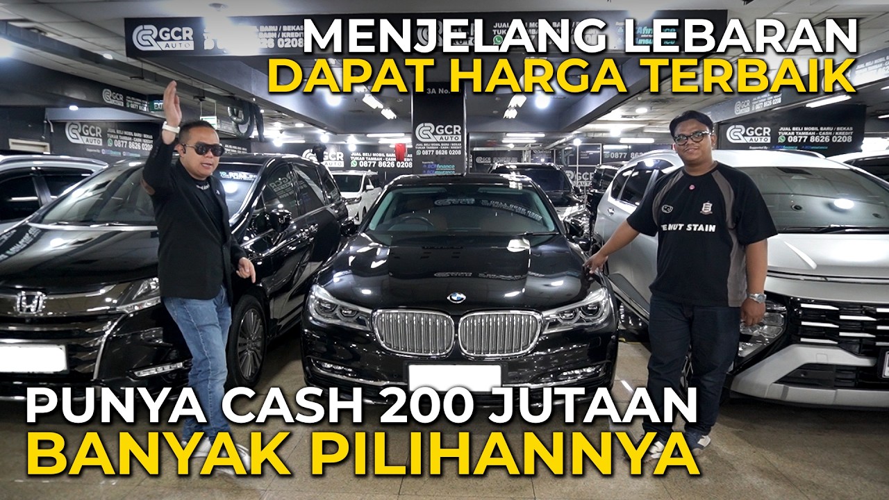 BUAT MUDIK LEBARAN‼️BAWA PULANG MOBIL KELUARGA MODAL 200 JUTAAN DI SHOWROOM GCR AUTO MANGGA DUA