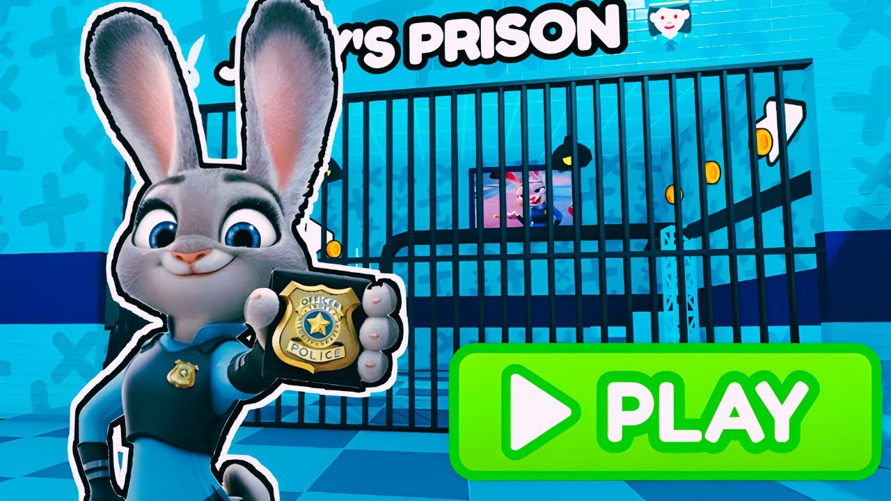 ESCAPEI DA PRISÃO DA JUDY BARRY'S PRISON RUN OBBY ROBLOX | GAMEPLAY 4K