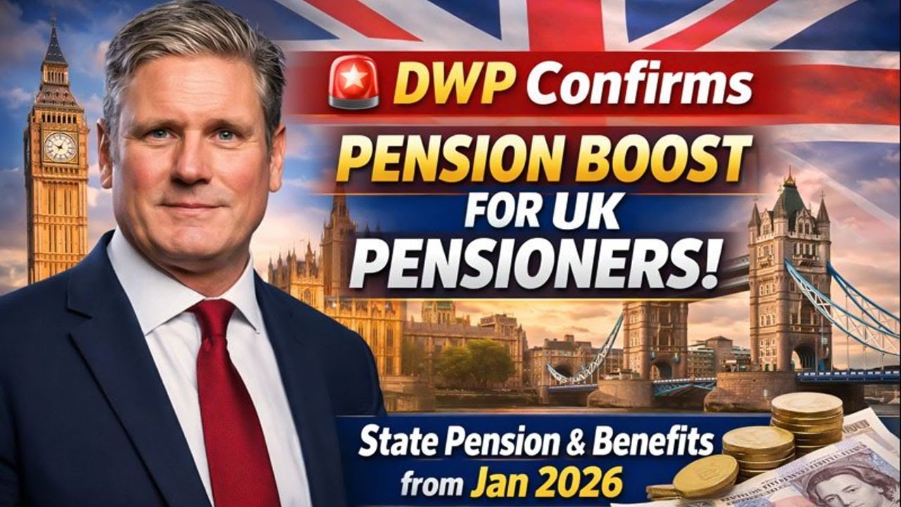🚨 DWP Confirms Pension Boost for UK Pensioners  State Pension & Benefits from Jan 2026