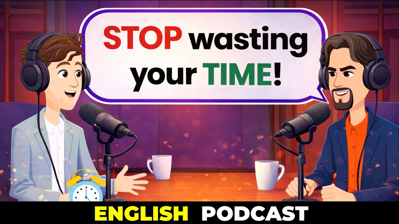 Why Most People Waste Their Time | Slow English Listening Practice 🎧