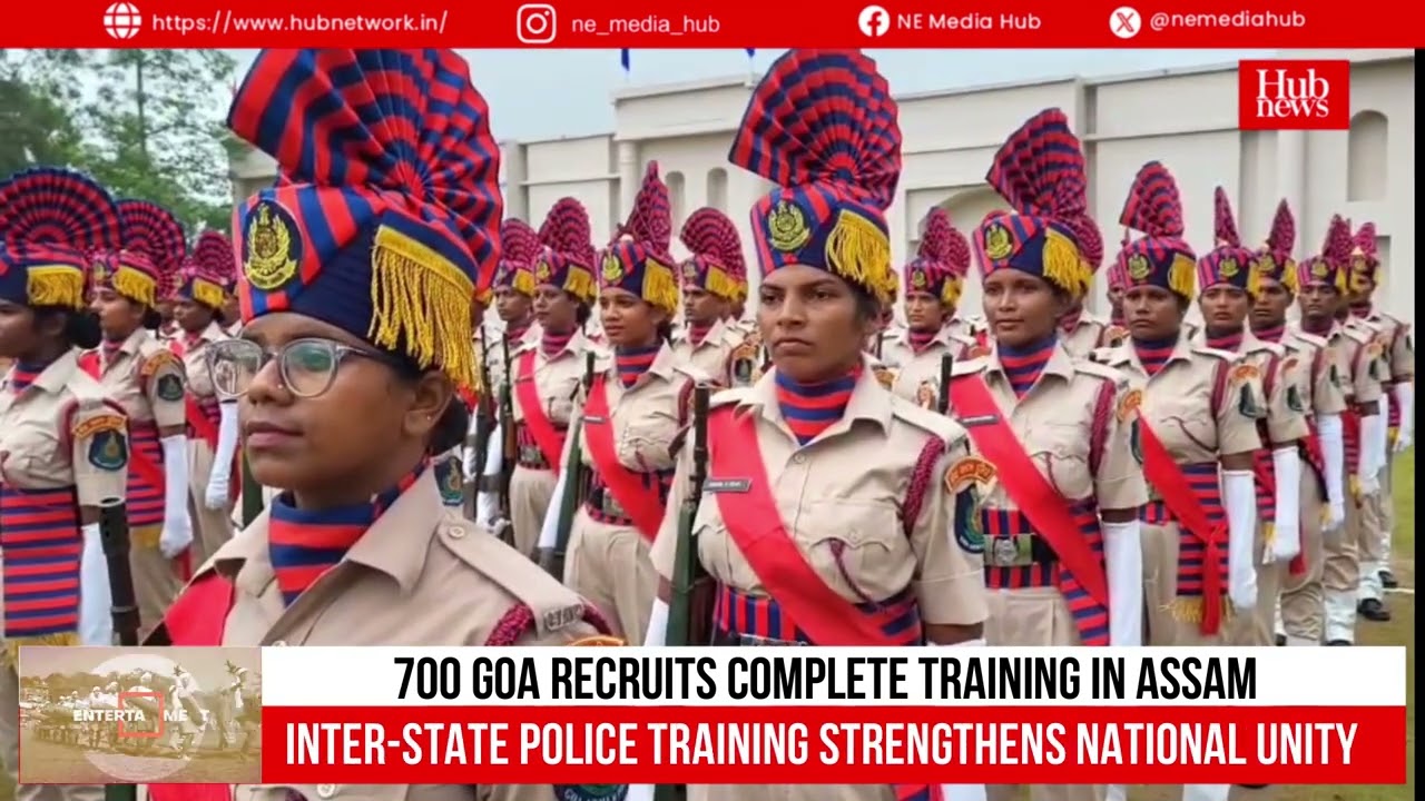 Ground Report | 700 Goa Police personnel pass out from Assam's Lachit Barphukan Academy