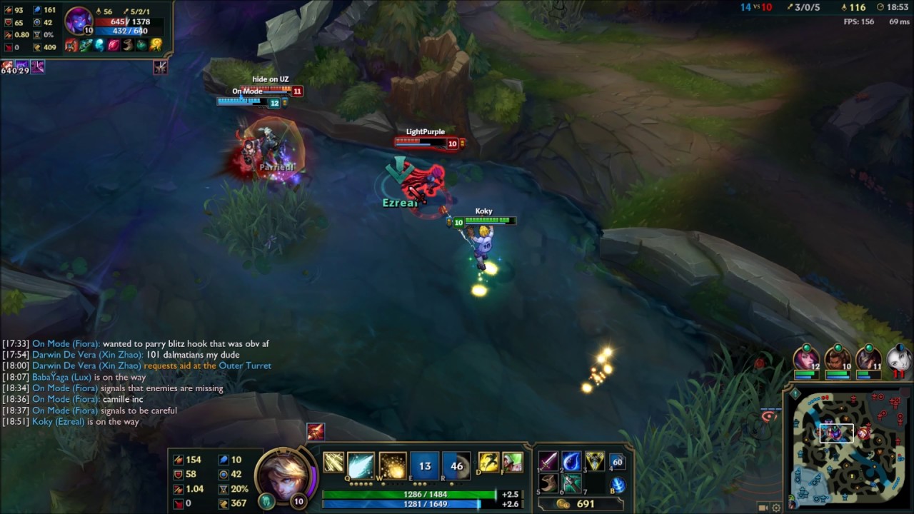 INSANE 200 IQ EZREAL MYSTIC SHOT!