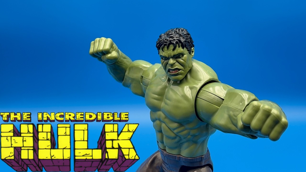 Детям понравится! Обзор фигурки Халка из серии Titan Series &laquo;Человек-паук: Новый день&raquo;